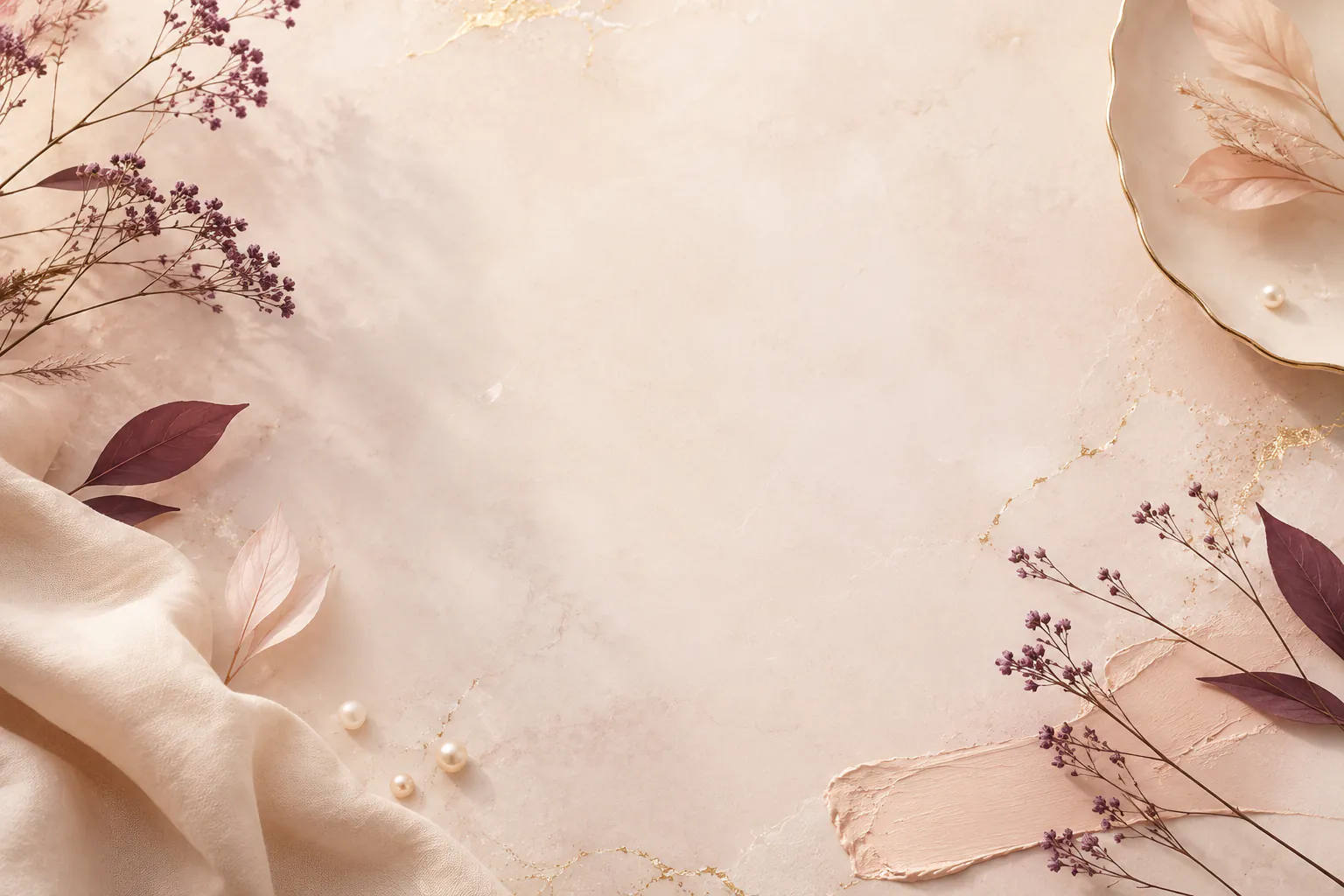 Soft botanical background for the final call to action.